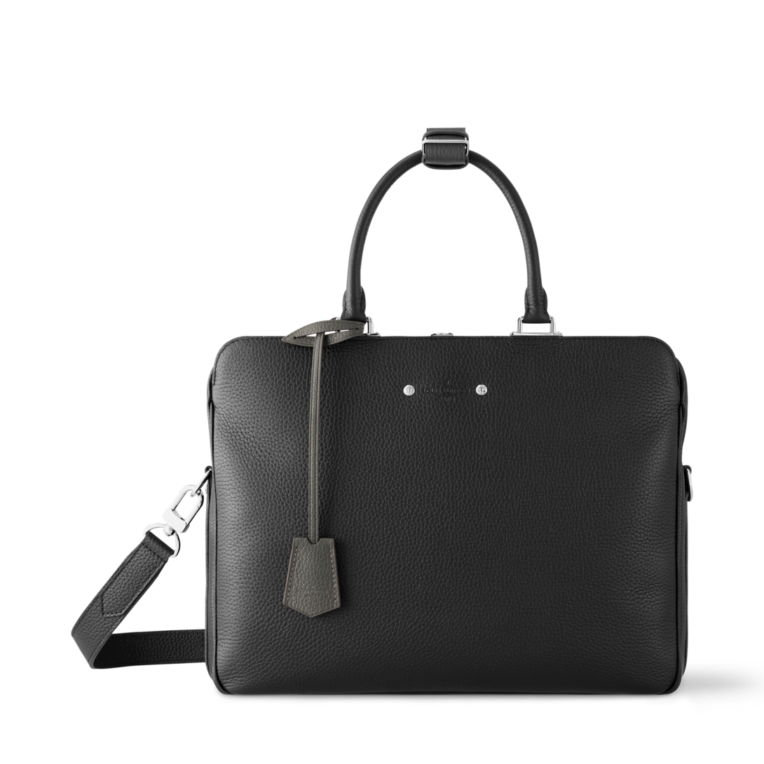 Armand Briefcase Taurillon Leather - Luxury Bags - M54381 Black